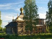 Церковь Космы и Дамиана (строящаяся), , Печниково (Ватамановская), Каргопольский район, Архангельская область