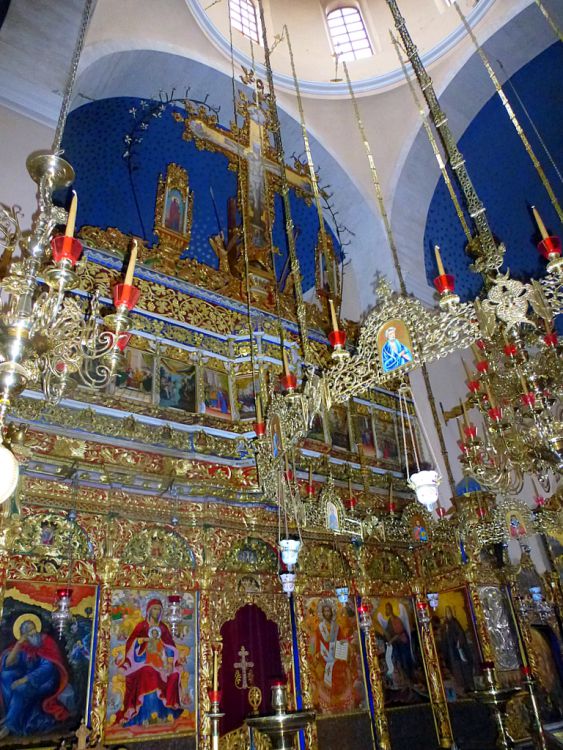 Монастырь Святой Троицы, Ханья (Крит (Κρήτη), Греция). интерьер и убранство