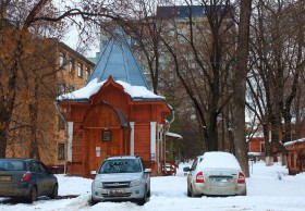 Самара. Храм-часовня Николая Чудотворца при Окружном военном госпитале