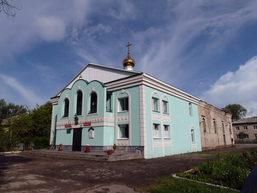 Церковь Антония и Феодосия Киево-Печерских, Водники (Самара, город, Самарская область). общий вид в ландшафте