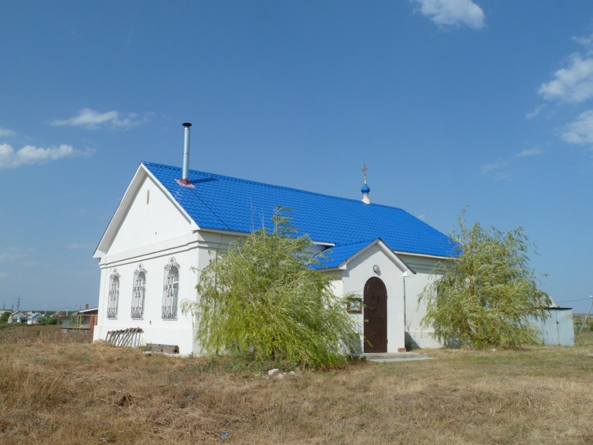 Церковь Покрова Пресвятой Богородицы, Переволоки (Сызранский район, Самарская область). общий вид в ландшафте