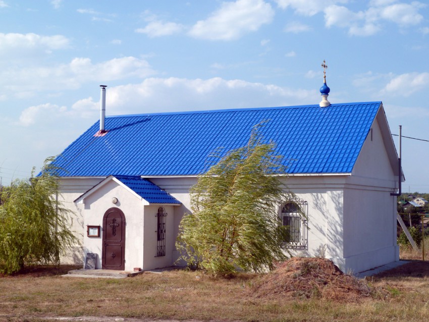 Церковь Покрова Пресвятой Богородицы, Переволоки (Сызранский район, Самарская область). общий вид в ландшафте