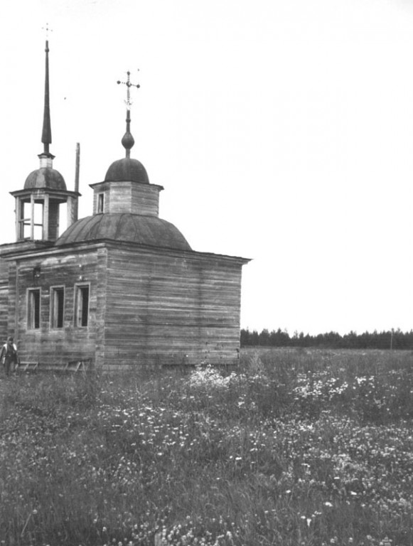 Часовня Введения во храм Пресвятой Богородицы, Камсамас (Усть-Вымский район, Республика Коми). архивная фотография, Из паспорта ОКН