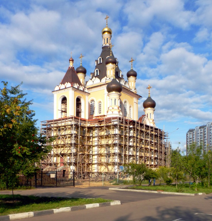 Церковь Сретения Господня в Жулебине, Выхино-Жулебино (Юго-Восточный административный округ (ЮВАО), г. Москва). документальные фотографии