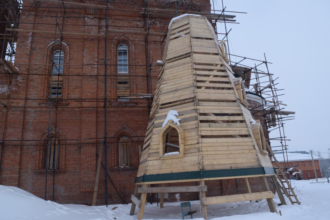 Церковь Кукши Печерского, Лесной (Мещовский район, Калужская область). дополнительная информация, вид с южной стороны