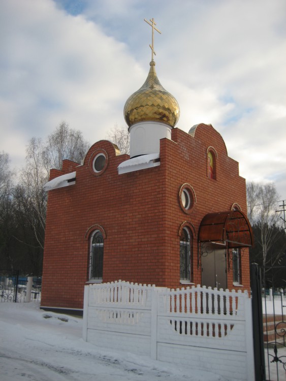 Часовня Виктора мученика, Городище (Городищенский район, Пензенская область). общий вид в ландшафте
