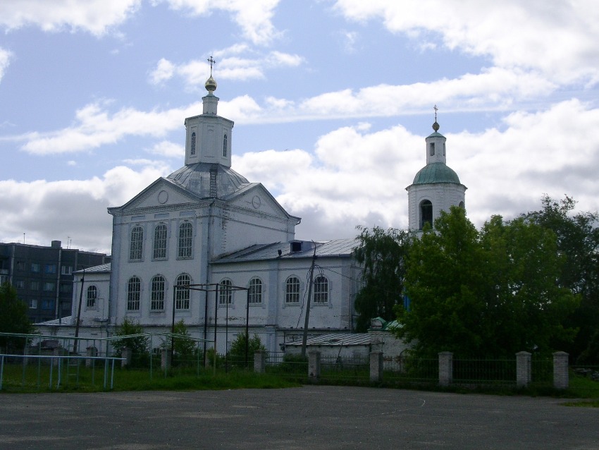 Котлас. Церковь Стефана Пермского. фасады, вид с северо-запада