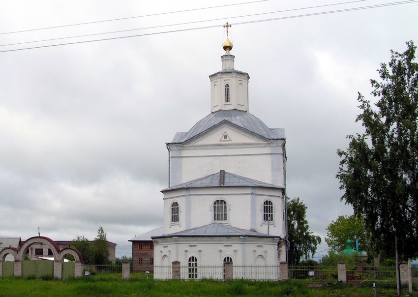 Котлас. Церковь Стефана Пермского. фасады, Вид с востока