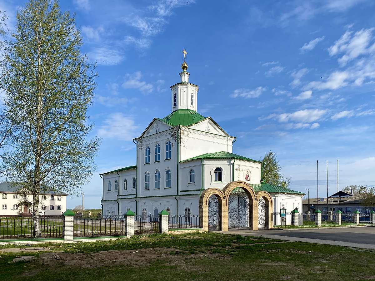 Вид с юго-востока, фасады. Церковь Николая Чудотворца, Котлас (Котласский район и г. Котлас, Архангельская область)