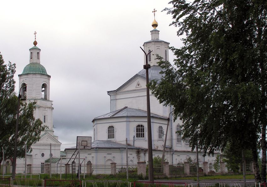 Котлас. Храмовый комплекс. Церкви Стефана Пермского и Николая Чудотворца. фасады