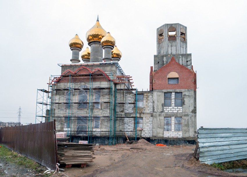Церковь Рождества Пресвятой Богородицы, Глинка (Тосненский район, Ленинградская область). фасады, Северный фасад.