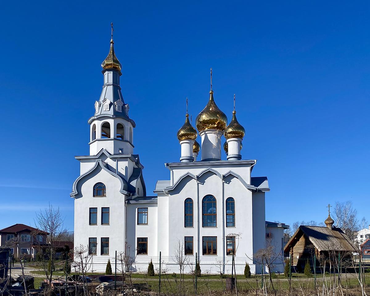 Южный фасад, фасады. Церковь Рождества Пресвятой Богородицы, Глинка (Тосненский район, Ленинградская область)