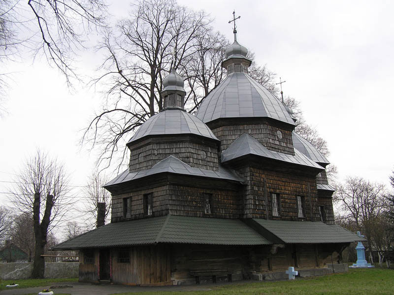 Крехов. Церковь Параскевы Пятницы. фасады