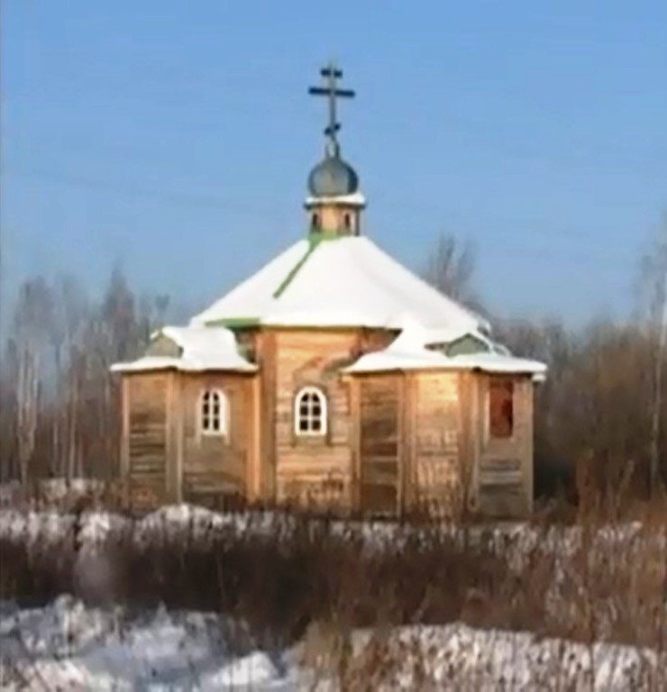 Часовня Николая Чудотворца, Владимировка (Лазо им. район, Хабаровский край). общий вид в ландшафте