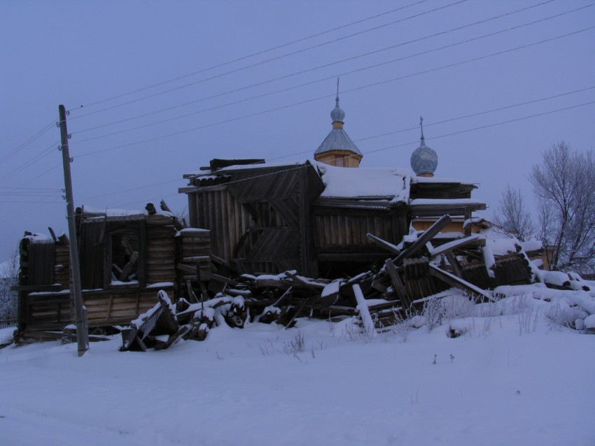 Церковь Иоанна Предтечи, Кувакуш (Афанасьевский район, Кировская область). общий вид в ландшафте