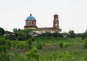 Церковь Смоленской иконы Божией Матери, Вид храма с трассы Малмыж-Казань, проходящей через село.(ул.Школьная)<br>, Дерюшево, Малмыжский район, Кировская область