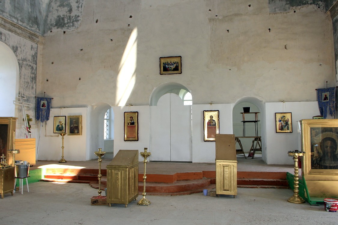 Церковь Смоленской иконы Божией Матери, Дерюшево (Малмыжский район, Кировская область). интерьер и убранство