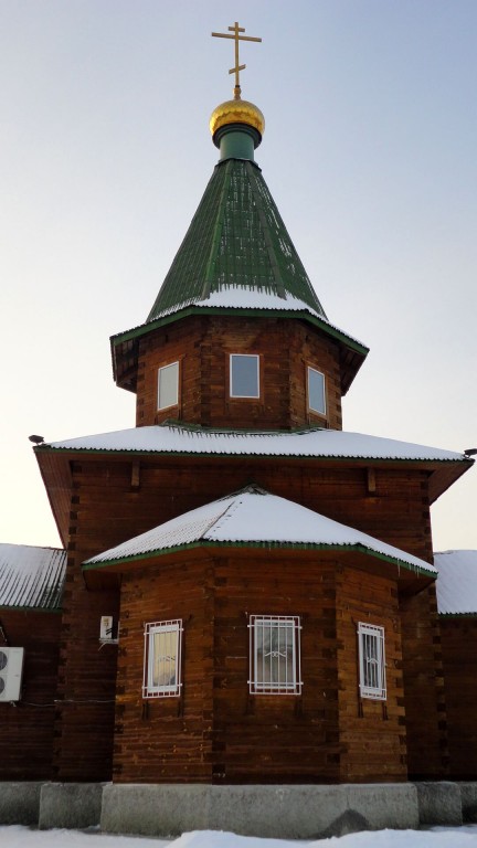 Церковь Успения Пресвятой Богородицы в Затулинке, Новосибирск (Новосибирск, город, Новосибирская область). фасады, Апсида