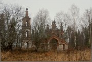 Церковь Преображения Господня - Спасское (Спасское на Пеноузе), урочище - Любимский район - Ярославская область
