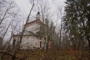 Церковь Преображения Господня - Спасское (Спасское на Пеноузе), урочище - Любимский район - Ярославская область