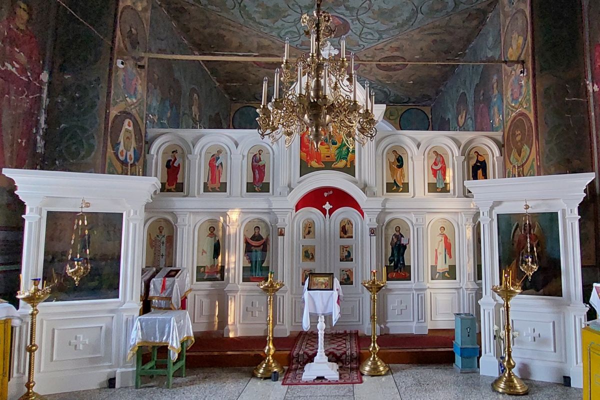 Церковь Михаила Архангела, Архангельское (Коми-Пермяцкий округ, Юсьвинский район, Пермский край). интерьер и убранство