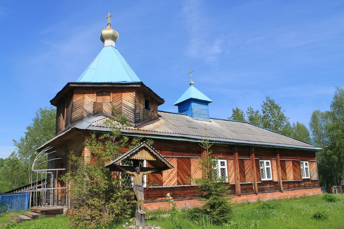 Церковь Почаевской иконы Божией Матери, Микунь (Усть-Вымский район, Республика Коми). фасады