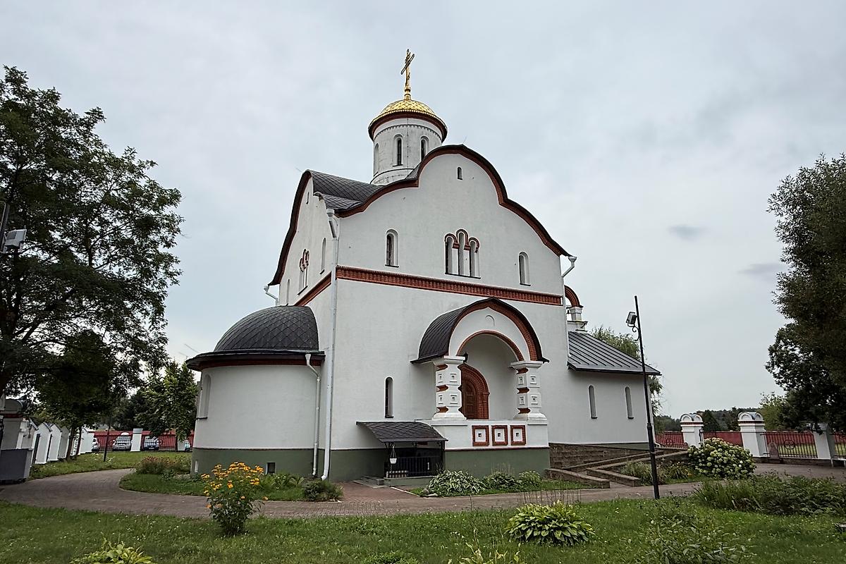фасады. Церковь Воскрешения Лазаря, Северное кладбище (Минский район, Беларусь, Минская область)