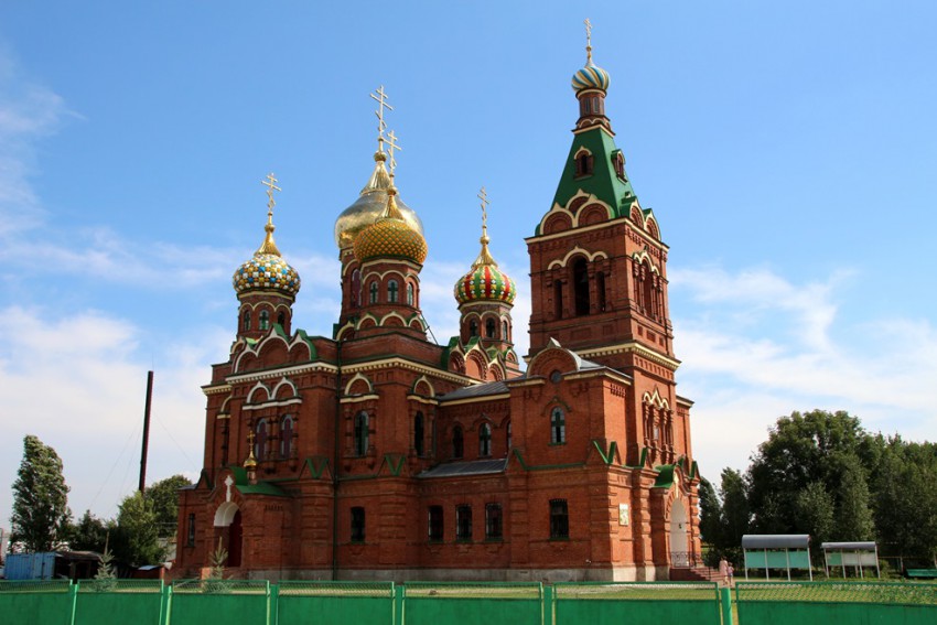 Платнировская. Церковь Троицы Живоначальной. фасады