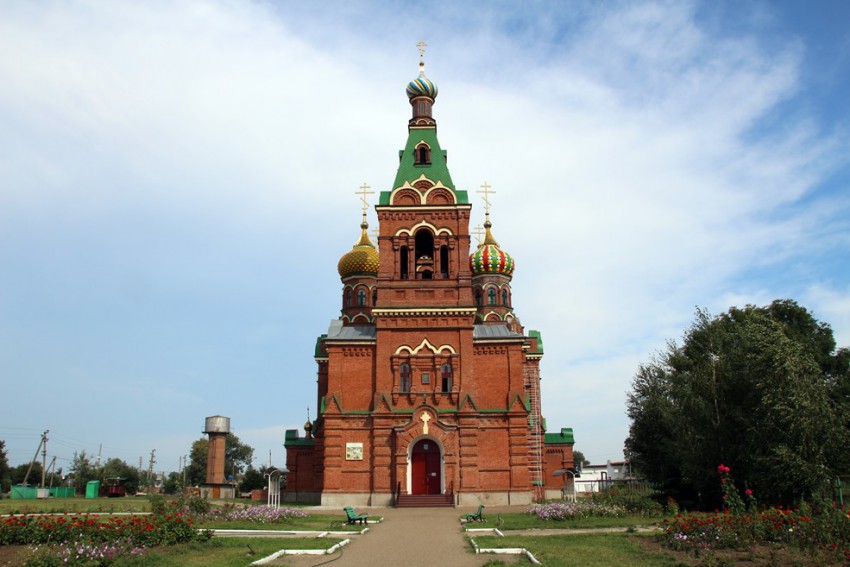 Платнировская. Церковь Троицы Живоначальной. фасады