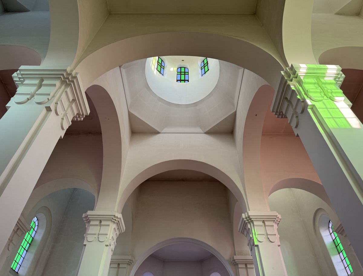 Своды, интерьер и убранство. Церковь Троицы Живоначальной, Платнировская (Кореновский район, Краснодарский край)