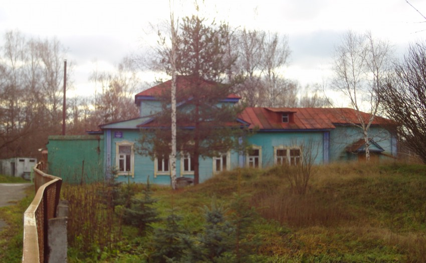 Церковь Троицы Живоначальной, Городищи (Бор, ГО, Нижегородская область). общий вид в ландшафте