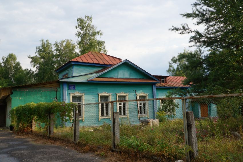 Церковь Троицы Живоначальной, Городищи (Бор, ГО, Нижегородская область). общий вид в ландшафте