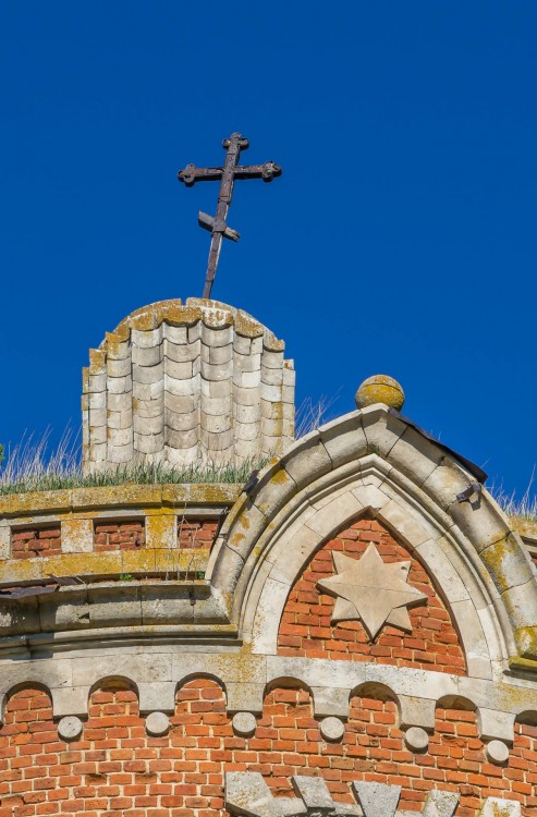 Церковь Николая Чудотворца, Поповка (Рыхотка) (Куркинский район, Тульская область). архитектурные детали, Завершение