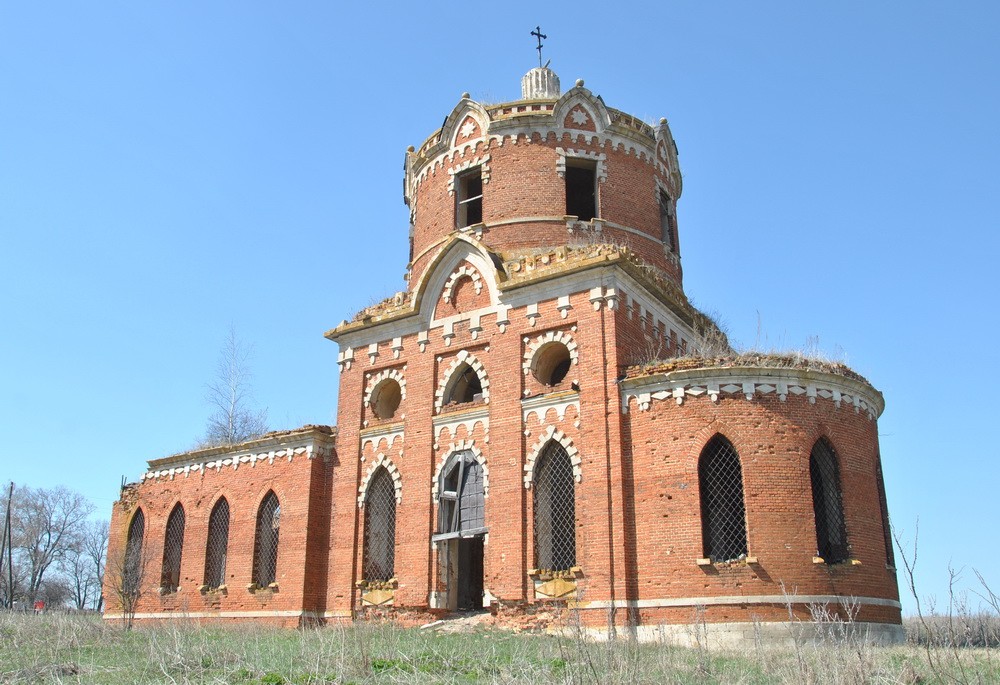 Церковь Николая Чудотворца, Поповка (Рыхотка) (Куркинский район, Тульская область). фасады