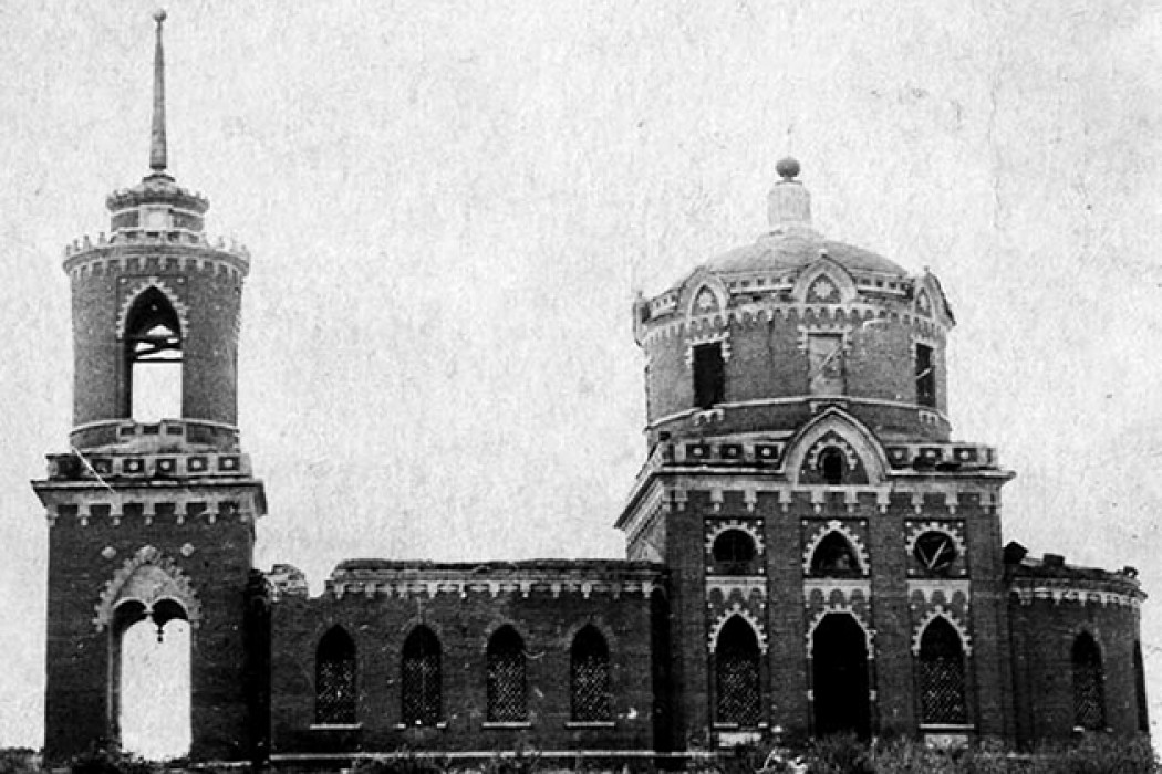 Поповка (Рыхотка). Церковь Николая Чудотворца. архивная фотография