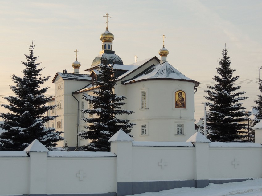 Бородино. Церковь Владимирской иконы Божией Матери. фасады