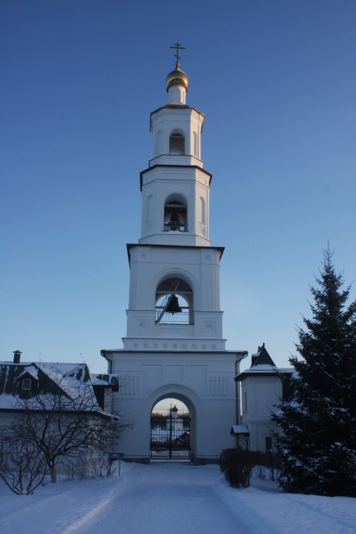 Бородино. Церковь Владимирской иконы Божией Матери. фасады, Колокольня.