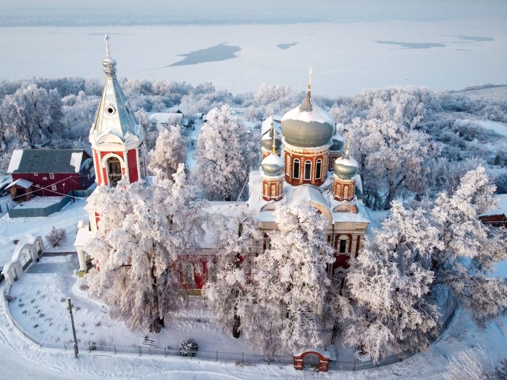 Церковь Николая Чудотворца, Просек (Лысковский район, Нижегородская область). фасады