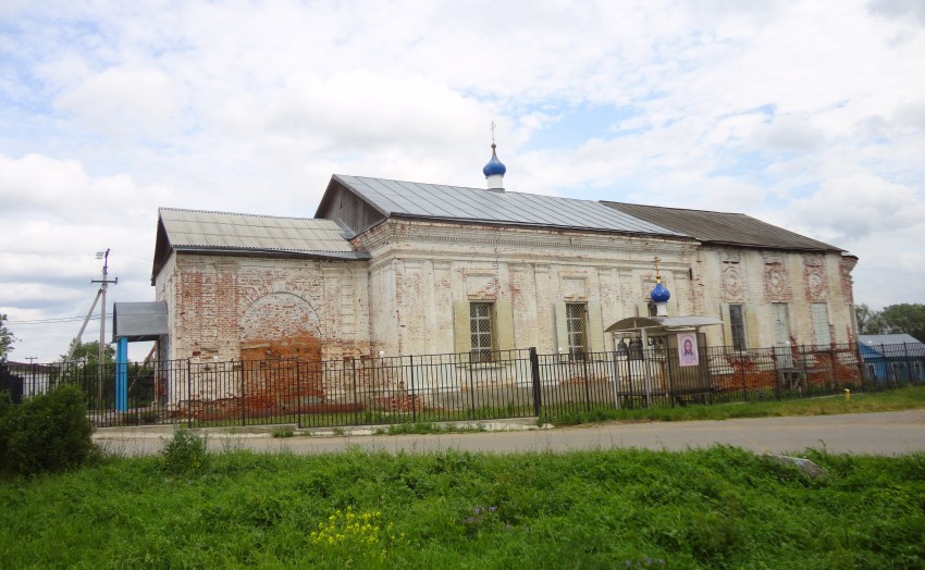 Церковь Спаса Нерукотворного Образа, Работки (Кстовский район, Нижегородская область). фасады