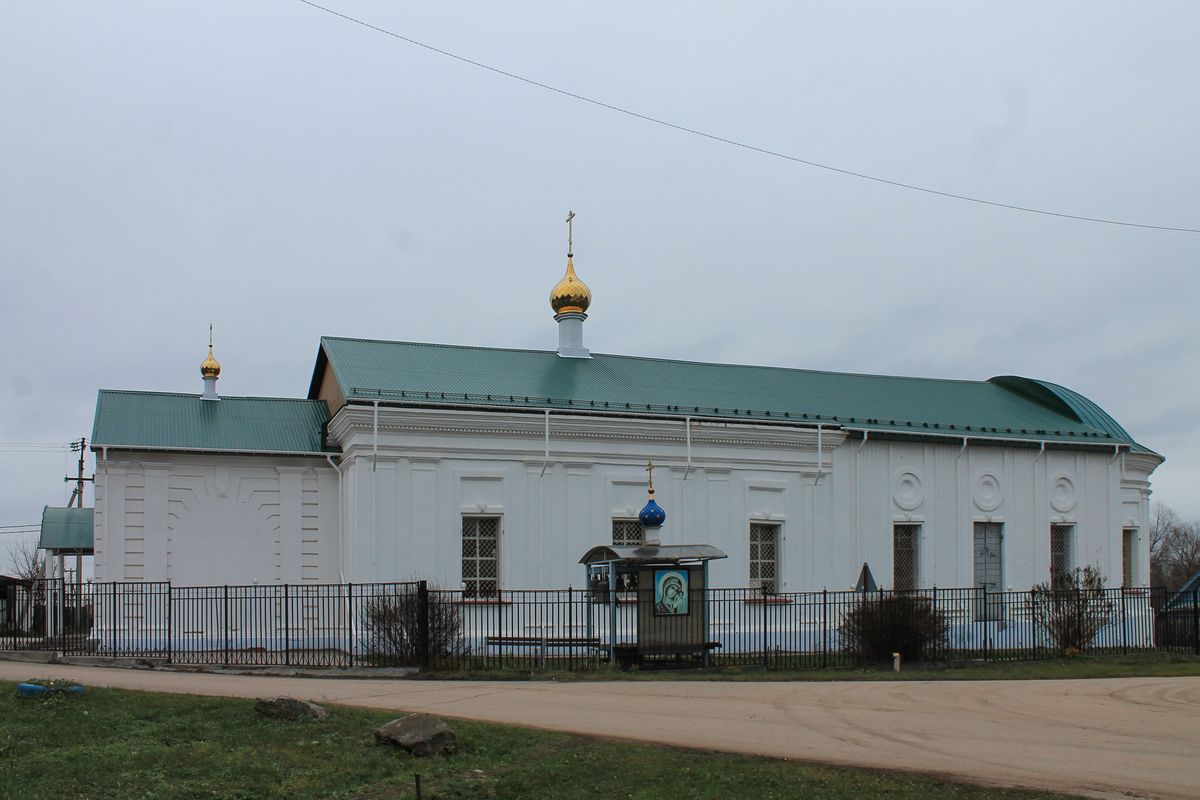 Церковь Спаса Нерукотворного Образа, Работки (Кстовский район, Нижегородская область). фасады