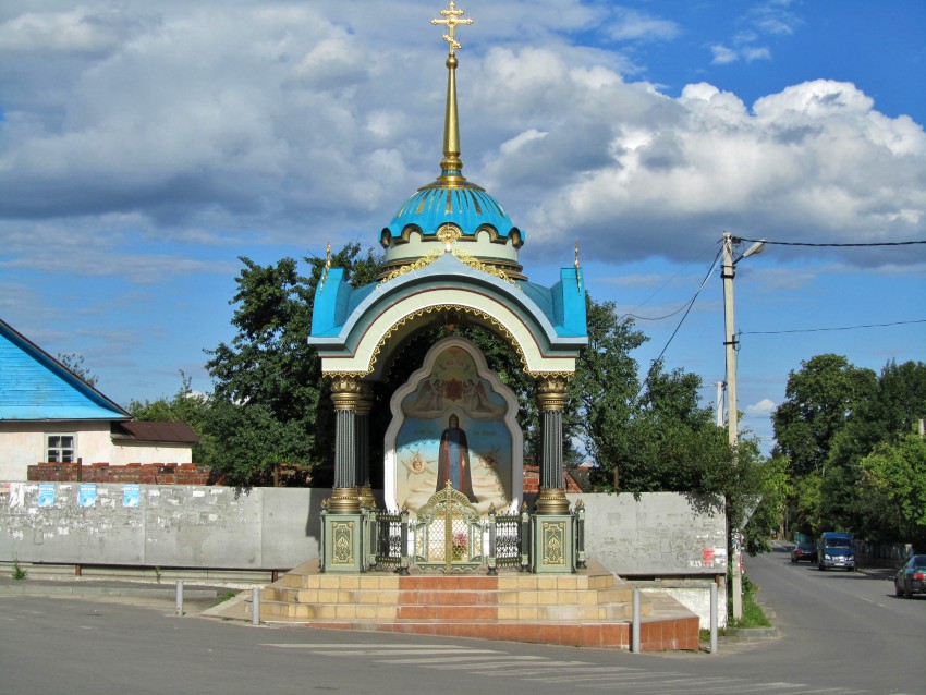 Почаев. Неизвестная часовня. фасады, вид с северо-запада