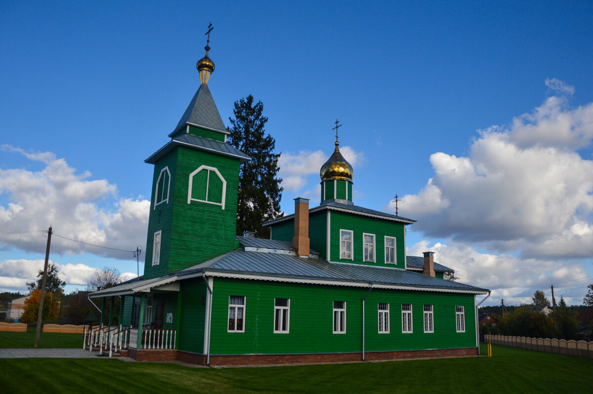 Церковь Казанской иконы Божией Матери, Поречье (Гродненский район, Беларусь, Гродненская область). фасады