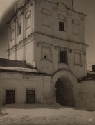 Собор Троицы Живоначальной, Нижние ярусы колокольни, фото сделано перед сносом в апреле 1929 г.<br>, Архангельск, Архангельск, город, Архангельская область