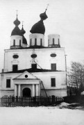 Собор Троицы Живоначальной, Сброс куполов, апрель 1929 г.<br>, Архангельск, Архангельск, город, Архангельская область
