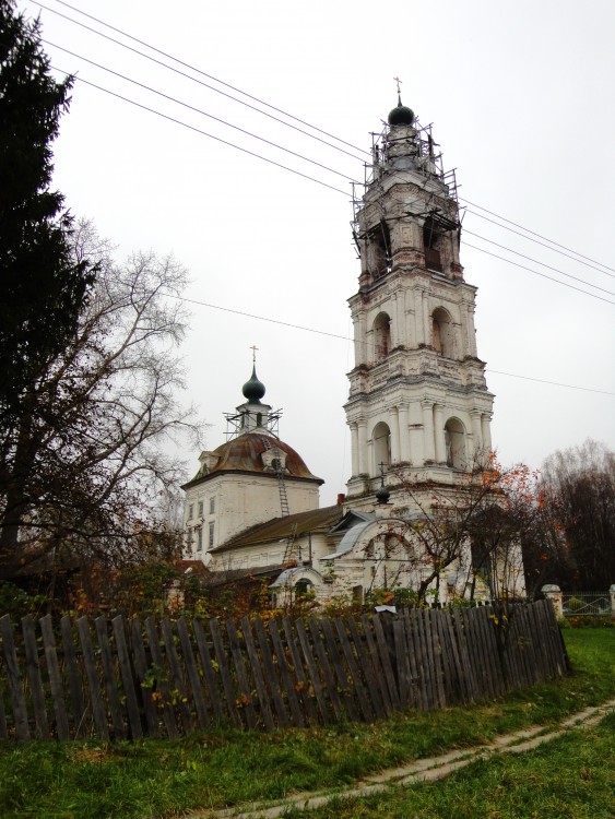 Церковь Вознесения Господня, Цыкино (Сокольский ГО, Нижегородская область). фасады