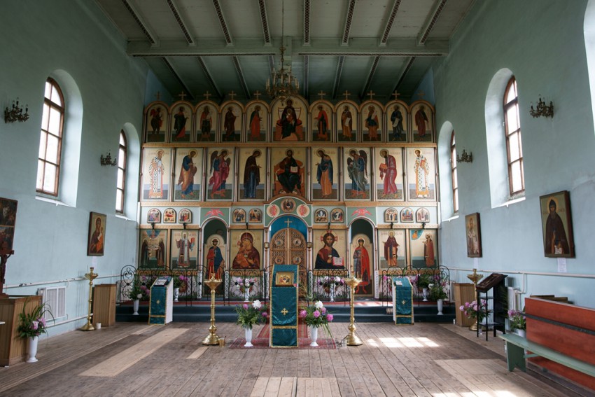 Церковь Сергия Радонежского, Рыбачий (Зеленоградский городской округ, Калининградская область). интерьер и убранство