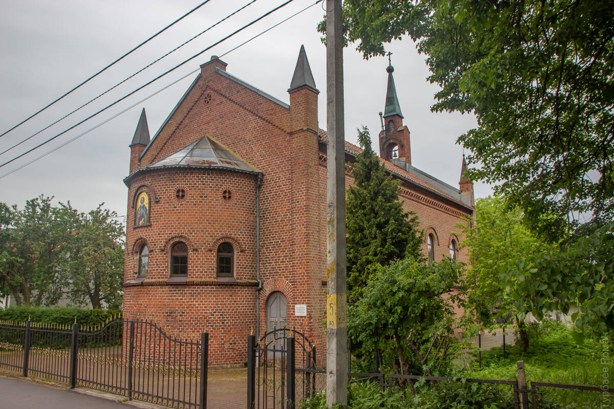 Церковь Сергия Радонежского, Рыбачий (Зеленоградский городской округ, Калининградская область). фасады, Вид с северо-востока
