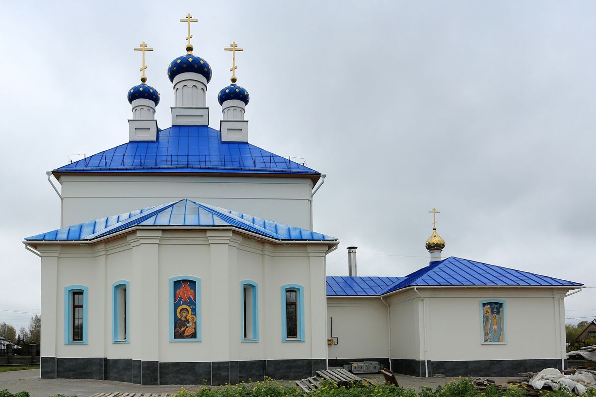 Церковь Смоленской иконы Божией Матери, Алёшково (Богородский район, Нижегородская область). фасады
