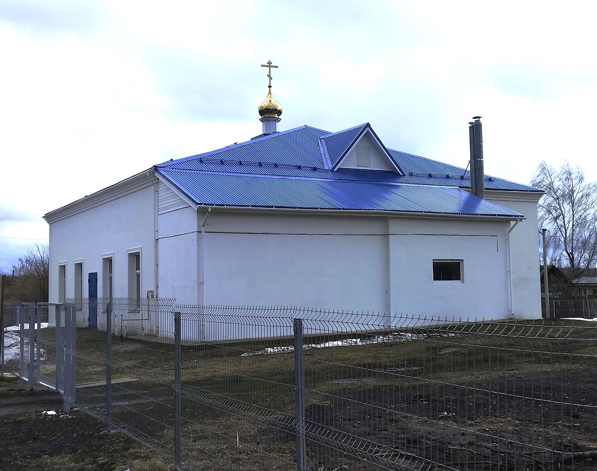 фасады. Церковь иконы Божией матери "Неопалимая купина", Лакша (Богородский район, Нижегородская область)