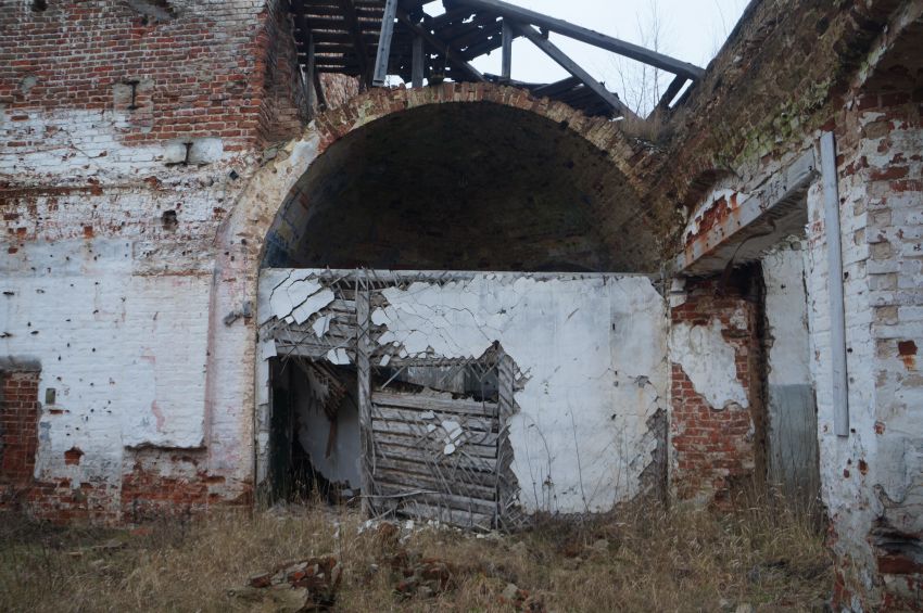 Церковь Воздвижения Креста Господня, Гари (Сокольский ГО, Нижегородская область). интерьер и убранство